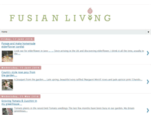 Tablet Screenshot of fusianliving.com